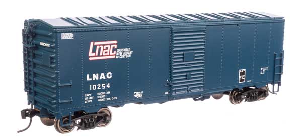 Walthers Mainline 910-1213 HO Scale 40' AAR 1948 Boxcar LNAC #10254