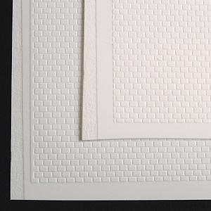 The N Scale Architect 50034 HO Scale Model Builder's Supply Line Styrene Sheets pkg(2) .020 x 11 x 14" -- Slate Roofing