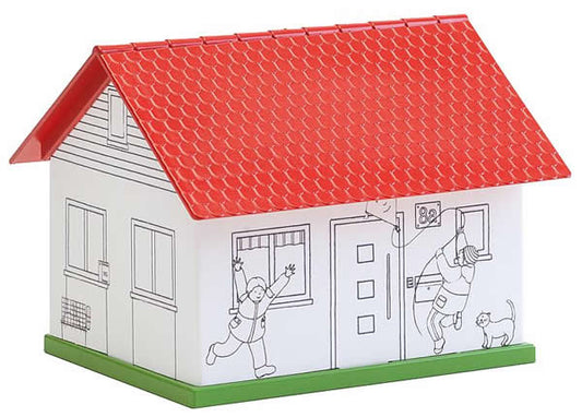 Faller 150191 HO Scale Paintable House - Basic -- Fold & Snap Cardstock Kit