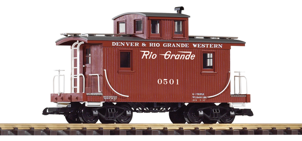 Piko 38907 G Scale D&RGW Short Caboose 0501