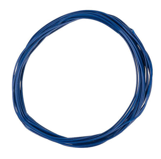 Faller 163786 All Scale Fine Stranded Wire .002" .04mm x 32' 9-5/8" 10m Roll -- Blue