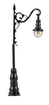 Faller 272127 N Scale LED Ornamental Arc Luminaire -- Adjustable height up to 2-9/16" 6.5cm tall pkg(3)