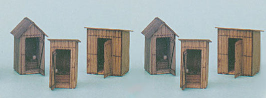 Banta Model Works 6021 O Outhouse Collection 6'N1