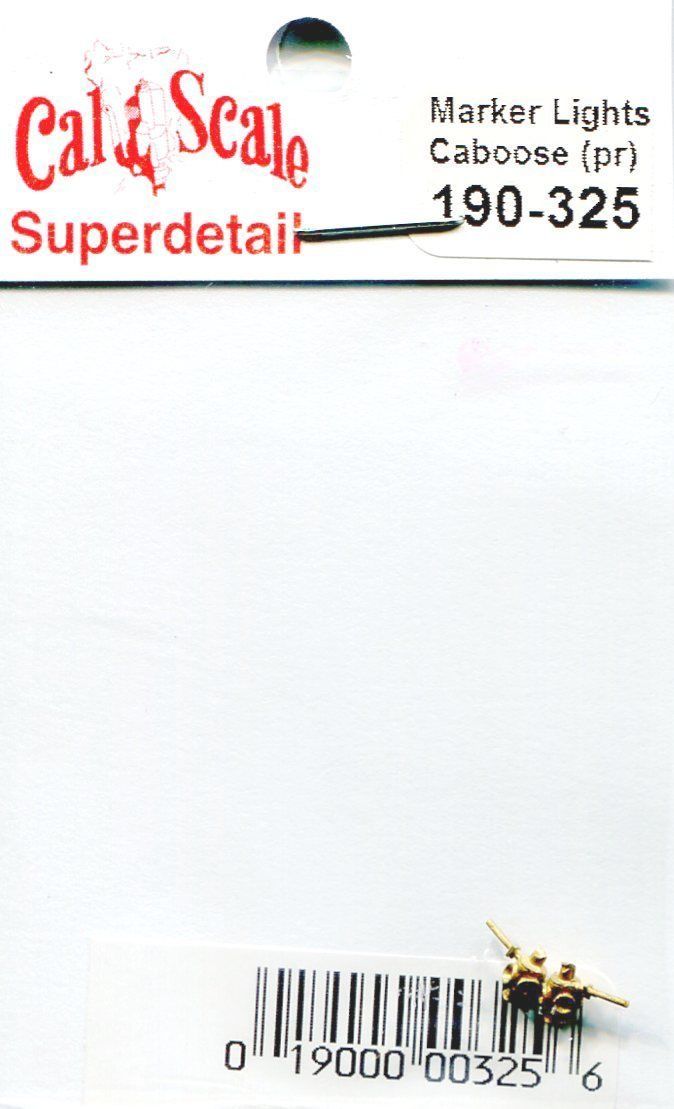 Cal Scale 325 Ho Std Caboose Marker Lights Alpine Railworks