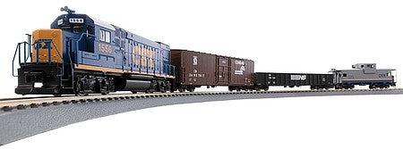 Walthers Trainline 1212 HO Scale Flyer Express Fast-Freight Train Set -- CSX Transportation