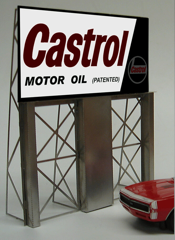 Miller Engineering 4381 Ho Castrol Billboard