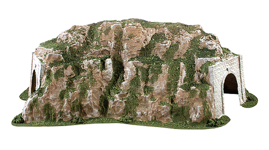 Woodland Scenics 1311 HO Scale Ready Landform - Tunnel -- Curved; 15-1/2 Wide x 25-3/4" Long 39.3 x 65.4cm