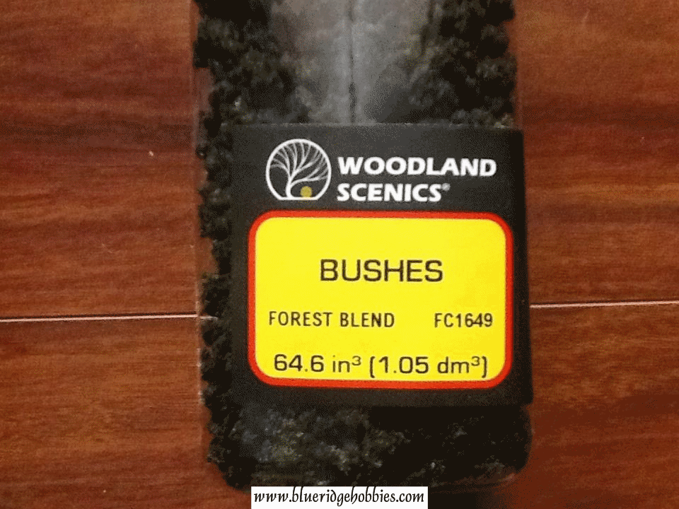 Woodland Scenics 1649 All Scale Bushes - 32oz Shaker -- Forest Blend