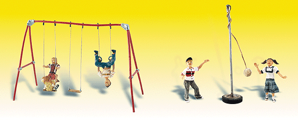 Woodland Scenics 1943 HO Scale Playground Fun - Scenic Accents(R)