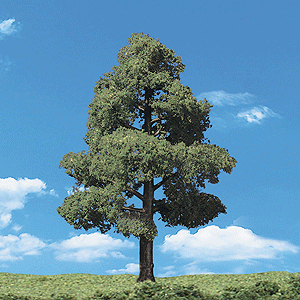 Woodland Scenics 3518 All Scale Woodland Classic Trees(R) Ready Made - Sun Kissed -- 7 to 8" 17.7 to 20.3cm Tall pkg(2)