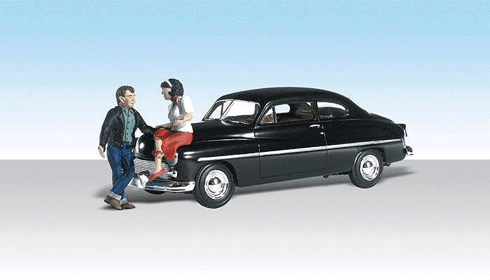 Woodland Scenics 5530 HO Scale AutoScenes(TM) - Assembled -- Spoonin-N-Croonin