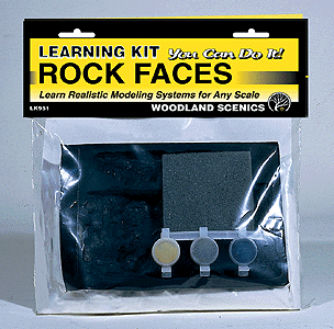 Woodland Scenics 951 All Scale Learning Kit -- Rock Faces