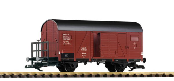 Piko 37961 G Scale DRG II 2-Axle Boxcar w/Brake Platform