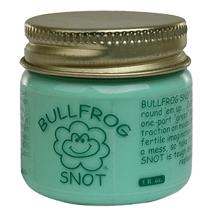 Bullfrog Snot 1 All Scale - 1oz 29.6mL -- Liquid Plastic Traction Tire for Locomotives