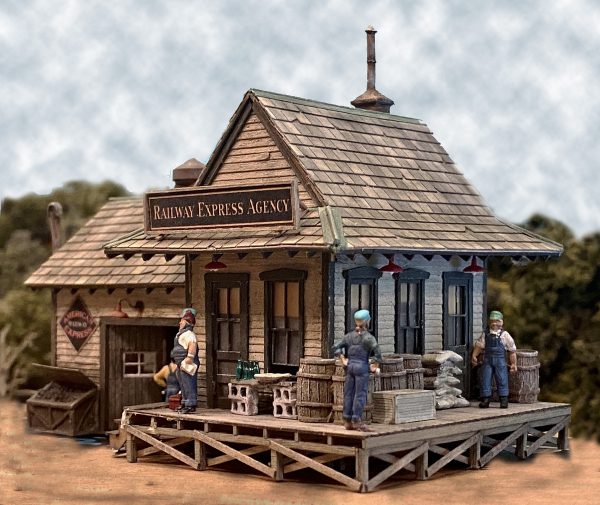 Bar Mills 354 O Scale The Depot At Cranberry Yard Laser Cut Kit