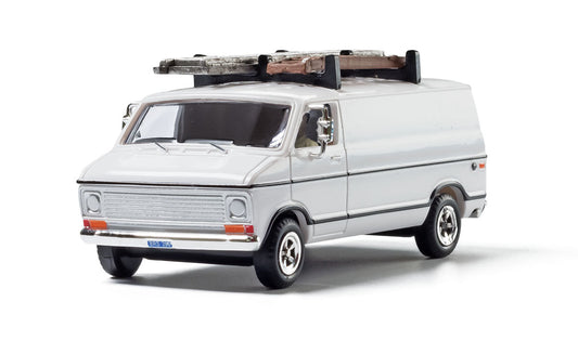 Woodland Scenics 5366 HO Scale Work Van - Modern Era Vehicles -- White