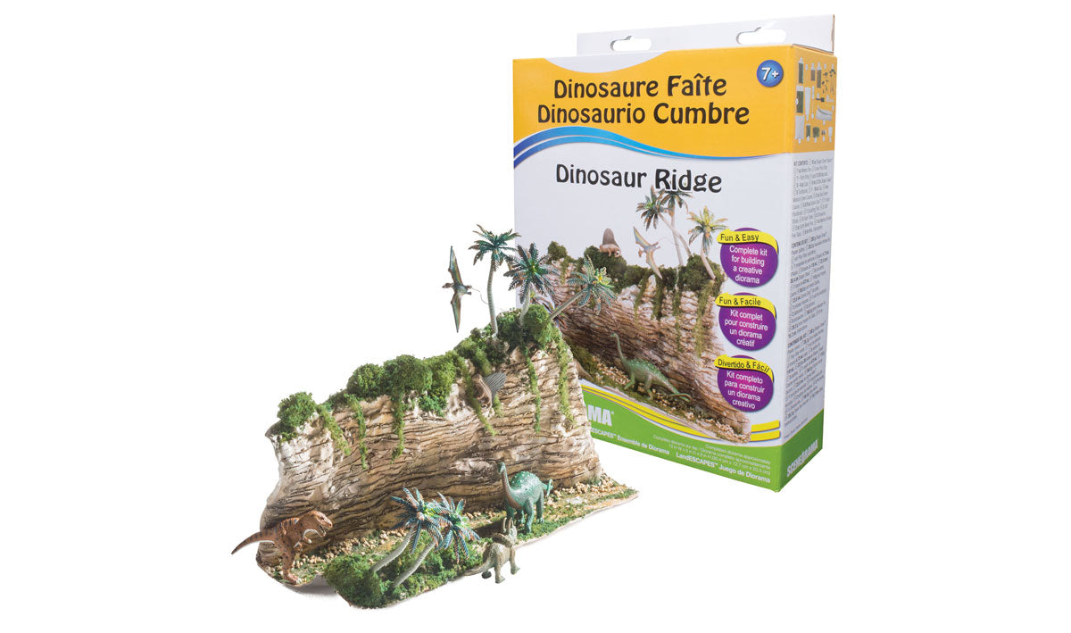 Woodland Scenics 4261 All Scale Dinosaur Ridge LandEscapes Kit - Scene-A-Rama(R)
