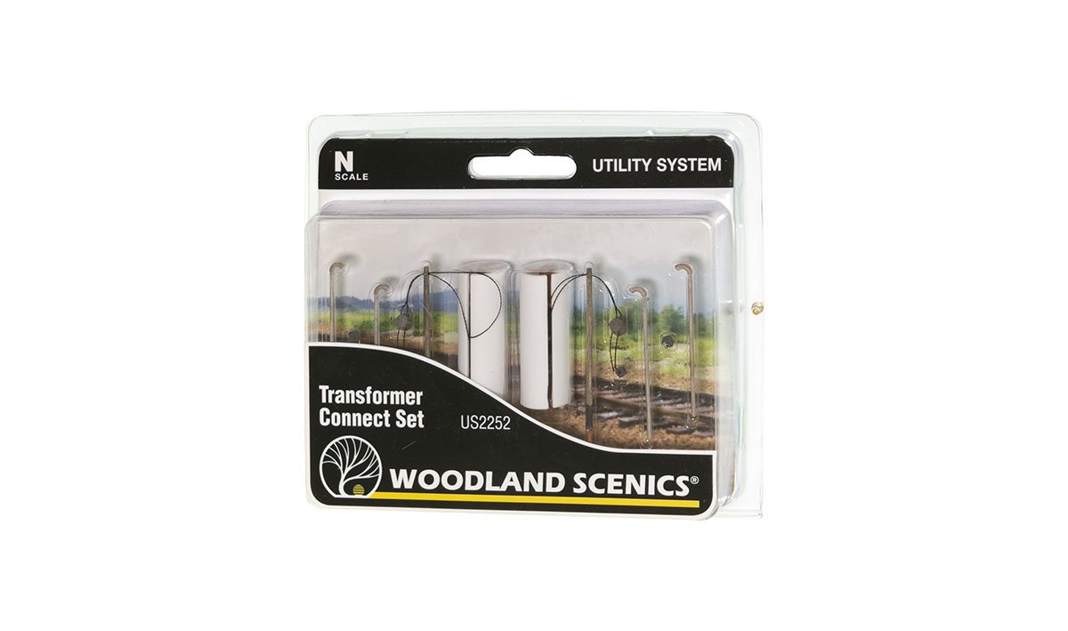 Woodland Scenics 2252 N Scale Pre-Wired Poles - Utility System -- Connector Set