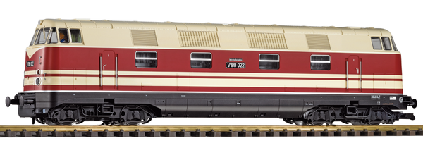Piko 37576 G Scale DR III BR V180 Diesel, 4-Axle w/Sound