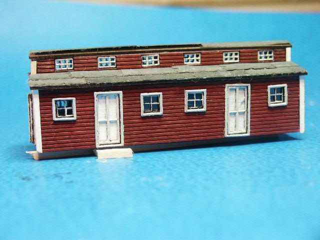 RS Laser Kits 3019 N Logging Bunk House Car