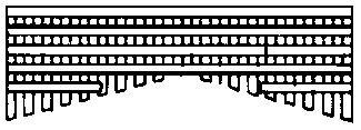 Alexander Scale 2900 HO Scale Lattice Material pkg(6)