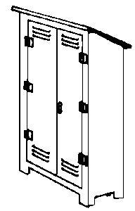 Alexander Scale 3104 HO Scale Trackside Details -- Relay Enclosure