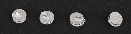 Alexander Scale 426 HO Scale Pulley Set pkg(4) -- Extra Small