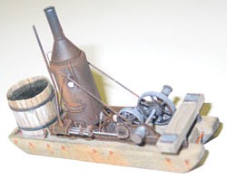 Alexander Scale 7900 HO Scale 1882 Dolbeer Donkey Engine - Kit (Wood, Metal)
