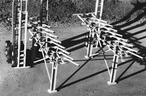 American Limited 5300 HO Scale Chassis Stackers