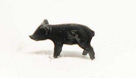 All Scale Miniatures 1600807 N Scale Pigs -- Assorted Colors pkg(5)