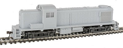 Atlas Model Railroad 10001927 HO Scale Alco RS3, Air-Cooled Exhaust - Standard DC - Classic Silver -- Undecorated