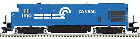 Atlas Model Railroad 10003641 HO Scale GE B23-7 Phase 1 Low Nose - LokSound and DCC - Master Gold -- Conrail 1925 (blue, white)