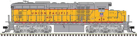 Atlas Model Railroad 10003747 HO Scale EMD SD24 Low Nose - LokSound and DCC - Master(TM) Gold -- Union Pacific 429 (yellow, red, gray, Early Shield)