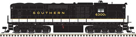 Atlas Model Railroad 10003759 HO Scale EMD SD24 High Nose - LokSound and DCC - Master(TM) Gold -- Southern Railway 6316K (black, white)