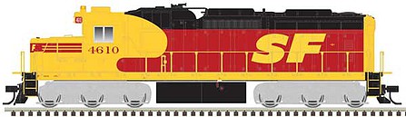 Atlas Model Railroad 10003764 HO Scale EMD SD26 - LokSound and DCC - Master(TM) Gold -- Santa Fe 4624 (Fantasy Scheme, red, yellow, black)