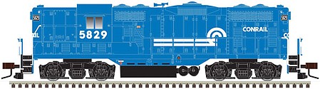 Atlas Model Railroad 10003946 HO Scale EMD GP7 - Standard DC - Classic(R) Silver -- Conrail 5829 (blue, white, small lettering)