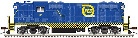 Atlas Model Railroad 10003950 HO Scale EMD GP7 - ESU Sound and DCC - Classic(R) Gold -- Florida East Coast 617 (blue, yellow)