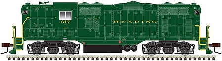 Atlas Model Railroad 10003970 HO Scale EMD GP7 - ESU Sound and DCC - Classic(R) Gold -- Reading 617 (Pullman Green)