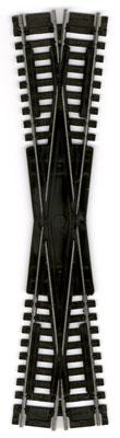 Atlas Model Railroad 177 HO Scale Custom-Line(R) Crossing -- 12-1/2 Degrees - 9" 22.9cm, Black Ties