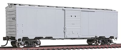 Atlas Model Railroad 20000914 HO Scale 1932 ARA 40' Steel Boxcar - Ready to Run - Master(R) -- Undecorated (Style #6; Long Tab Body, Viking Corrugated Roof, 4/4 Dred Ends)