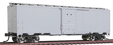 Atlas Model Railroad 20000915 HO Scale 1932 ARA 40' Steel Boxcar - Ready to Run - Master(R) -- Undecorated Style #7 Long Tab Body, Murphy Panel Roof, Flat Riveted Ends