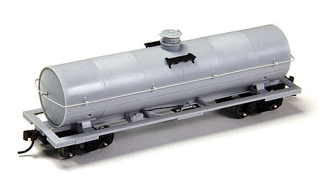 Atlas Model Railroad 20002634 HO Scale 11,000-Gallon Tank Car No Platform - Ready to Run - Master(R) -- Undecorated