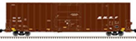 Atlas Model Railroad 20005911 HO Scale Gunderson 7538 Plug-Door Boxcar - Ready to Run -- Undecorated
