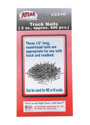 Atlas Model Railroad 2540 All Scale Track Nails -- Number 19, 1/2" Long - 2oz 56.7g
