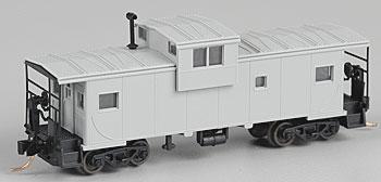 Atlas Model Railroad 30528 N Scale Master Line Extended Vision Caboose w/Micro-Trains(R) Couplers -- Undecorated - No Roofwalks