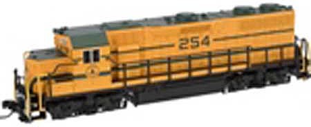 Atlas Model Railroad 40002737 N Scale EMD GP38 Low Nose, No Dynamic Brakes - Standard DC -- Undecorated
