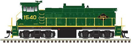 Atlas Model Railroad 40003828 N Scale EMD MP15DC - DCC - Master(R) -- Reading & Northern 1543 (green, black, yellow)