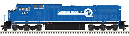 Atlas Model Railroad 40004226 N Scale GE Dash 8-40CW - LokSound and DCC - Master(R) Gold -- Conrail 753 (blue, white, Quality Logo)
