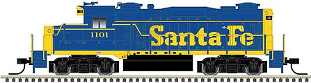 Atlas Model Railroad 40004516 N Scale EMD GP20 - ESU LokSound and DCC - Master(TM) Gold -- Santa Fe 1154 (As-Delivered, blue, yellow)