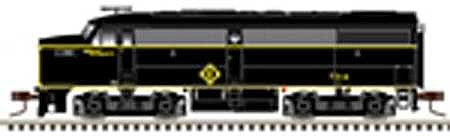 Atlas Model Railroad 40004543 N Scale Alco FB1 - Standard DC - Master(TM) Silver -- Undecorated